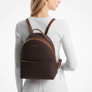 Michael Kors Sheila Medium Logo Backpack